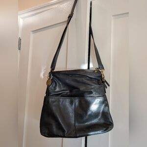 Margot New York Black Leather Purse